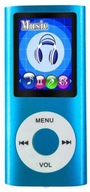 MP4 prehrávač T838 16GB rádio MP3 reproduktor modrý
