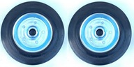 2 x Kovové a gumené koleso 200 mm 20 cm Vozík 230 kg 2 x Kovové a gumené koleso 200 mm 20 cm Vozík 230 kg