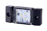 LED obrysová lampa 12/24V biela LD140
