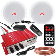 JVC STROPNÝ ZVUK ZVUK BLUETOOTH MP3 USB AUX