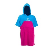 Poncho Surf Logic Junior - Cyan / Pink - pre deti