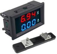 VOLTMETER 0-100V AMPÉTER 0-50A MERANIE BATÉRIE VOLTMETER 0-100V AMPÉTER 0-50A MERANIE BATÉRIE