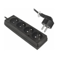 4-quad predlžovací kábel PS-470/3,0m POLISH black 4-quad predlžovací kábel PS-470/3,0m POLISH black