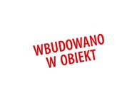 Pečiatka VSTAVANÁ DO OBJEKTU Pečiatka VSTAVANÁ DO OBJEKTU