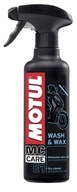 MOTUL E1 WASH & WAX 400ML - UMÝVANIE BEZ VODY!