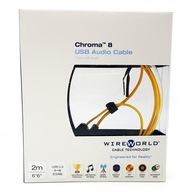 Wireworld Chroma 8 USB 2.0 A-B - 2,0 m Wireworld Chroma 8 USB 2.0 A-B - 2,0 m