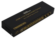 HDMI audio prijímač 3xSPDIF až 6xRCA! IR DIAĽKOVÉ