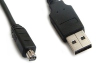KÁBEL USB toshiba nikon plug a mini usb 8p 1,8m