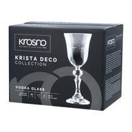 Zdobené poháre na vodku 50 ml KRISTA DECO* KROSNO Zdobené poháre na vodku 50 ml KRISTA DECO* KROSNO