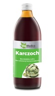 EkaMedica artičoková šťava z artičokov 500 ml 100% EkaMedica artičoková šťava z artičokov 500 ml 100%