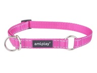 amiplay Reflexný L polovičný golier, ružový amiplay Reflexný L polovičný golier, ružový