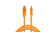 Tether Tools TetherPro USB-C na USB Mini-B 8-kolíkový Tether Tools TetherPro USB-C na USB Mini-B 8-kolíkový