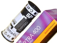 Profesionálna farebná fólia Kodak Portra 400/120