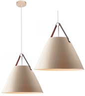 VEĽKÁ MODERNÁ ZÁVISNÁ LAMPA BUFFO E27 CAPPUCCINO VEĽKÁ MODERNÁ ZÁVISNÁ LAMPA BUFFO E27 CAPPUCCINO