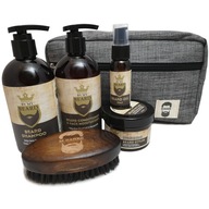 Beard Set Cosmetics Brush Kozmetická taštička pre bradatého muža Beard Set Cosmetics Brush Kozmetická taštička pre bradatého muža