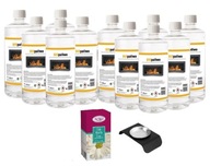 sada BIOFUEL bioetanol 11L nádoba aromaterapeutický olej biele kvety sada BIOFUEL bioetanol 11L nádoba aromaterapeutický olej biele kvety