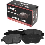 Brzdové doštičky DACO FRONT pre Fiat Punto Adam Evo