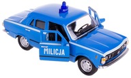Fiat 125p MILITIA KOVOVÝ MODEL 1:34 Welly PRL NI Fiat 125p MILITIA KOVOVÝ MODEL 1:34 Welly PRL NI