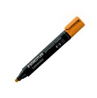 Permanentné popisovacie pero s oranžovým brúseným hrotom