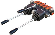HYDRAULICKÉ ROZDIEĽA 5 SEK 80L + 2 JOYSTIKY HYDRAULICKÉ ROZDIEĽA 5 SEK 80L + 2 JOYSTIKY