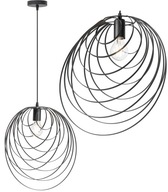 GEOMETRICKÉ ČIERNE STROPNÉ ZÁVESNÉ SVÍTIDLO GEOMETRICKÉ ČIERNE STROPNÉ ZÁVESNÉ SVÍTIDLO