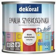 DEKORAL AKRYL SMALT BIELY SATÉN AKRYLUX 2,5L DEKORAL AKRYL SMALT BIELY SATÉN AKRYLUX 2,5L