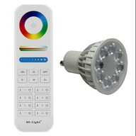 SMART LED RGB+CCT ŽIAROVKA WIFI MILIGHT GU10 + DIAĽK