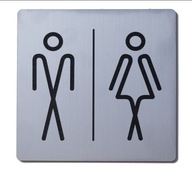 Toaletná doska 10x10 cm Označenie symbolom WC Toaletná doska 10x10 cm Označenie symbolom WC