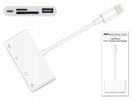 Adaptér Lightning na USB Napájanie čítačky SD