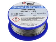 Cínová cievka s tavivom 1mm/100g 0617 Cínová cievka s tavivom 1mm/100g 0617