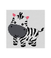 KRÍŽOVÉ VYŠÍVACIE PLÁTNO 15x15 ZEBRA - 1031 so závitom KRÍŽOVÉ VYŠÍVACIE PLÁTNO 15x15 ZEBRA - 1031 so závitom