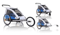 XLC TRAILER croozer 2 osoby DUO JOGGER KOčík 3v1 XLC TRAILER croozer 2 osoby DUO JOGGER KOčík 3v1