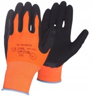 Rukavice potiahnuté latexom M-GLOVE L2003 12 párov