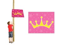 Ihrisko so stožiarom s vlajkou princeznej so zdvíhaním Ihrisko so stožiarom s vlajkou princeznej so zdvíhaním