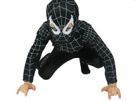 BLACK SPIDERMAN SPIDER SUIT M 110/116 / 122CM