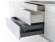 Tenkostenná zásuvka Designo L500 H175, biela Tenkostenná zásuvka Designo L500 H175, biela
