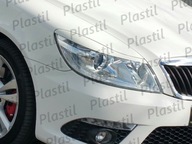 Obočie Škoda OCTAVIA 2 II RS ABS PLASTIC prekryvy Obočie Škoda OCTAVIA 2 II RS ABS PLASTIC prekryvy
