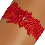 Čipka RED GARTER na plesové podväzky Čipka RED GARTER na plesové podväzky