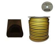 Okenné tesnenie SD-54 HNEDÁ 12x10mm Okenné tesnenie SD-54 HNEDÁ 12x10mm