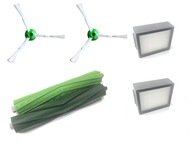 Filtračné kefy Valčeky pre iRobot Roomba E5 I7 I7+ Filtračné kefy Valčeky pre iRobot Roomba E5 I7 I7+