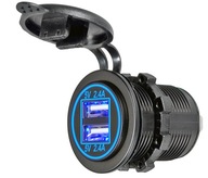 USB 5V 4,8A NABÍJAČKA DO AUTO ZÁSUVKY 12V N USB 5V 4,8A NABÍJAČKA DO AUTO ZÁSUVKY 12V N