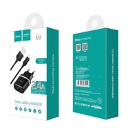 SIEŤOVÁ NABÍJAČKA 2xUSB HOCO 2,4A MIKRO USB KÁBEL SIEŤOVÁ NABÍJAČKA 2xUSB HOCO 2,4A MIKRO USB KÁBEL