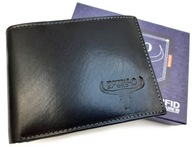 Pánska kožená peňaženka, ochrana proti krádeži, RFID koža