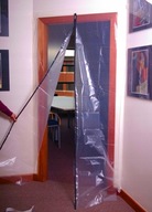 Fóliové dvierka Protiprachová clona 220x120 cm Fóliové dvierka Protiprachová clona 220x120 cm