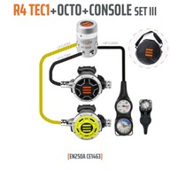 Sada 3 kusov Tecline R4 TEC1 s konzolou Octo + 3 prvky - EN250A