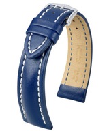 Opasok HIRSCH BLUE HEAVY CALF 22, BREITLING ŠTÝL Opasok HIRSCH BLUE HEAVY CALF 22, BREITLING ŠTÝL