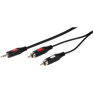 Malý jack 3,5 mm - 2 x RCA 10 m Y VIVANCO SHOP W-WA Malý jack 3,5 mm - 2 x RCA 10 m Y VIVANCO SHOP W-WA