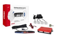 Cúvacie parkovacie senzory MAX LED, strieborné Cúvacie parkovacie senzory MAX LED, strieborné
