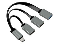 Rozbočovač LogiLink USB/C-3xUSB/A USB3.0/USB2.0