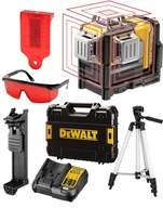 DeWalt DCE089D1R Červený krížový laser + statív